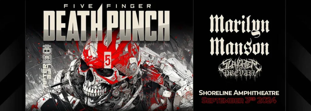 Five Finger Death Punch at Shoreline Amphitheatre - CA