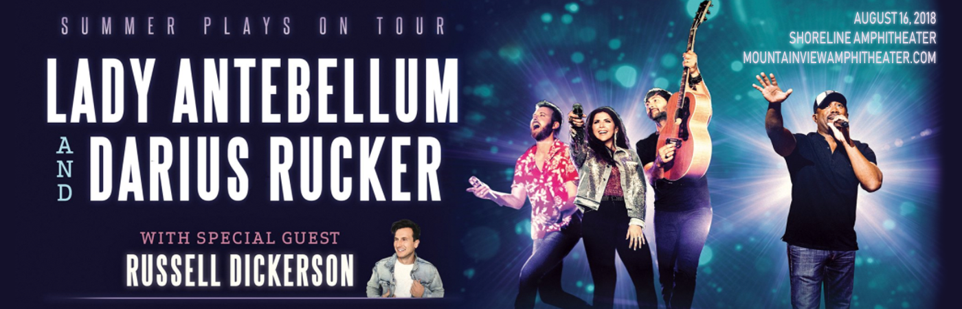 Lady Antebellum, Darius Rucker & Russell Dickerson