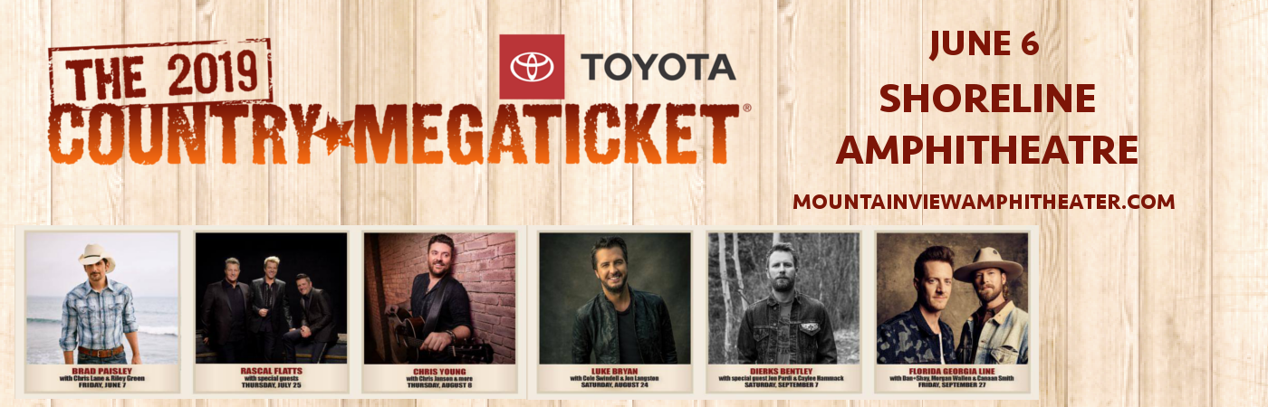 2019 Country Megaticket Tickets (Includes All Performances)