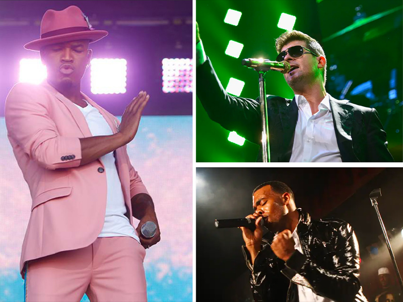 Ne-Yo, Robin Thicke & Mario