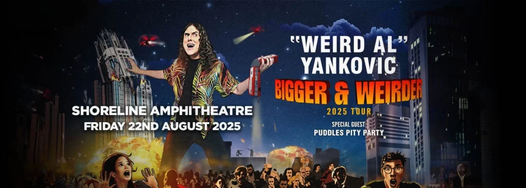 Weird Al Yankovic & Puddles Pity Party at Shoreline Amphitheatre - CA